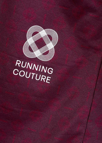 Saysky | Couture Combat T-Shirt | Dames | Burgundy AOP