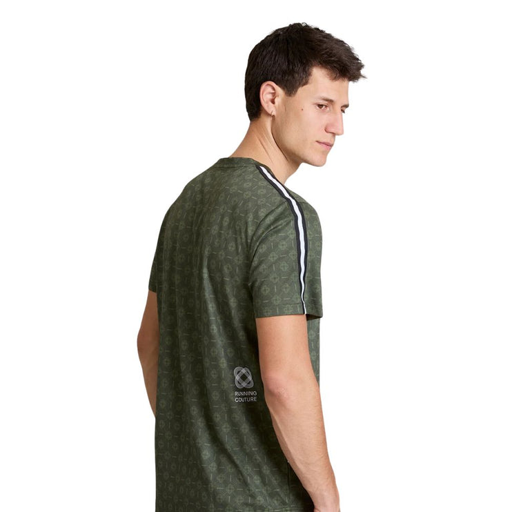 Saysky | Couture Combat T-Shirt | Heren | Green AOP