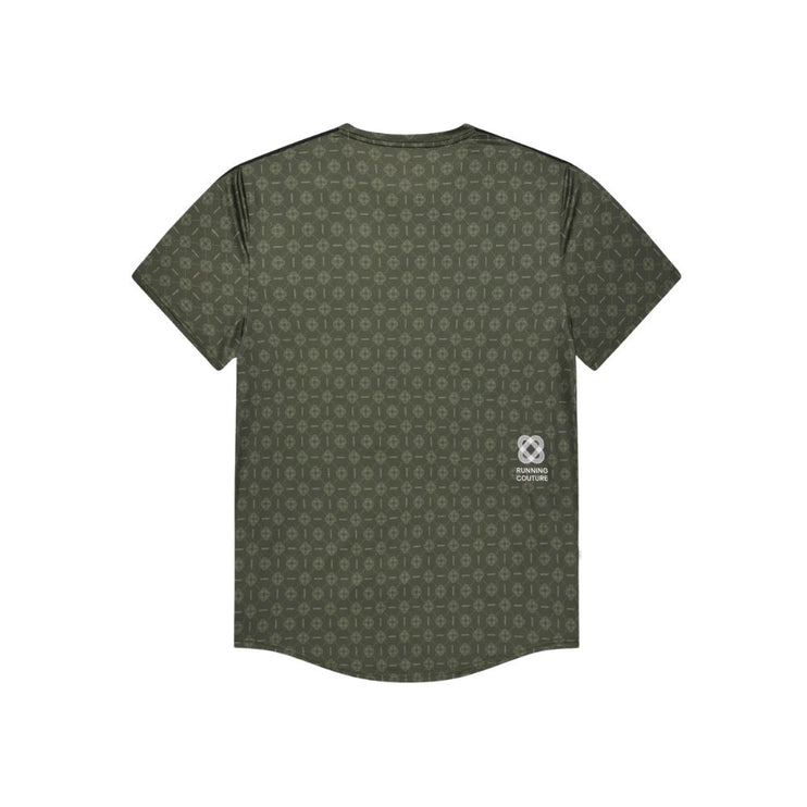 Saysky | Couture Combat T-Shirt | Heren | Green AOP