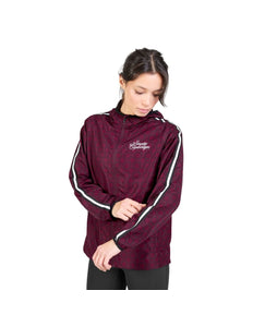 Saysky | Couture Pace Jacket | Dames | Burgundy AOP