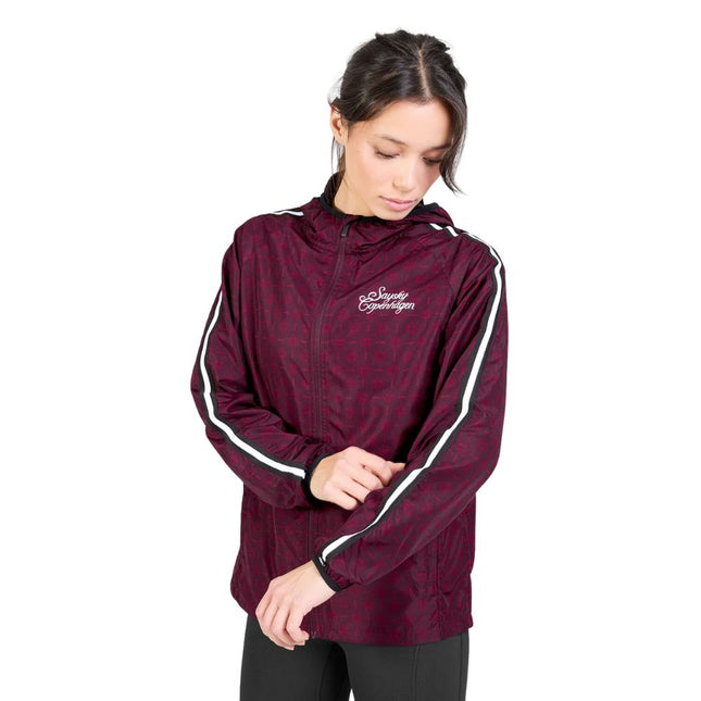 Saysky | Couture Pace Jacket | Dames | Burgundy AOP