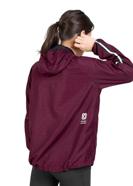 Saysky | Couture Pace Jacket | Dames | Burgundy AOP