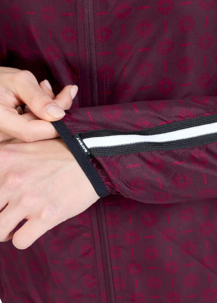 Saysky | Couture Pace Jacket | Dames | Burgundy AOP