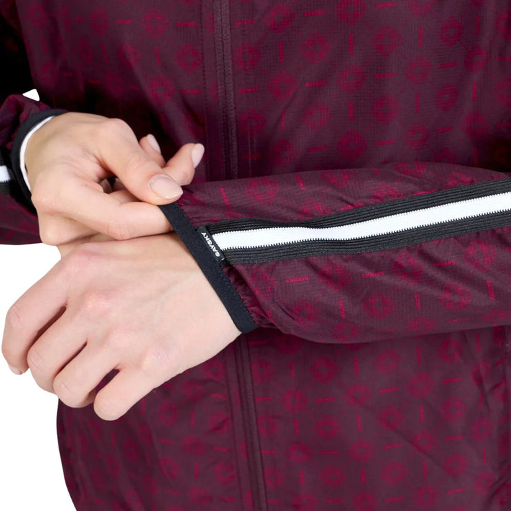 Saysky | Couture Pace Jacket | Dames | Burgundy AOP