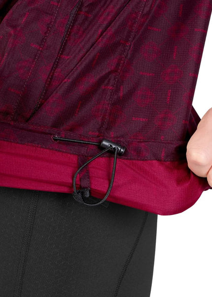 Saysky | Couture Pace Jacket | Dames | Burgundy AOP