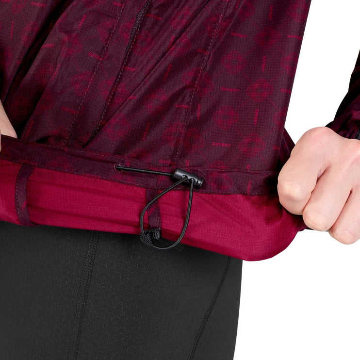 Saysky | Couture Pace Jacket | Dames | Burgundy AOP