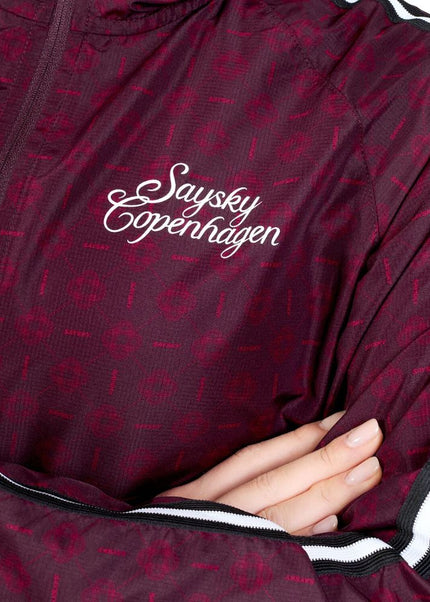 Saysky | Couture Pace Jacket | Dames | Burgundy AOP