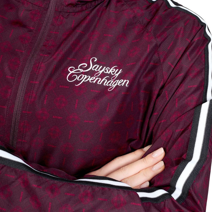 Saysky | Couture Pace Jacket | Dames | Burgundy AOP