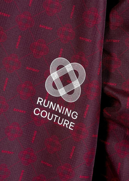 Saysky | Couture Pace Jacket | Dames | Burgundy AOP