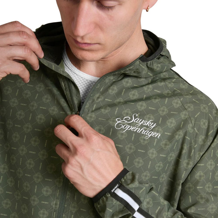 Saysky | Couture Pace Jacket | Heren | Green AOP
