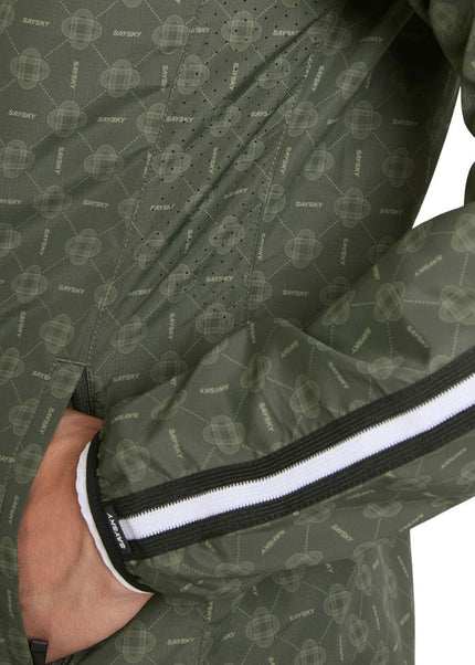 Saysky | Couture Pace Jacket | Heren | Green AOP
