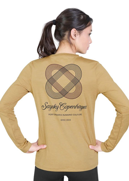 Saysky | Couture Pace Long Sleeve | Dames | Beige