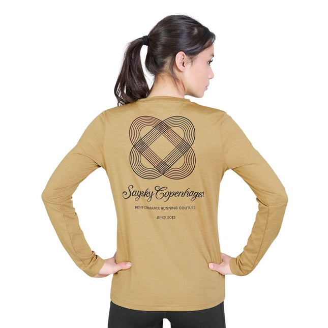 Saysky | Couture Pace Long Sleeve | Dames | Beige