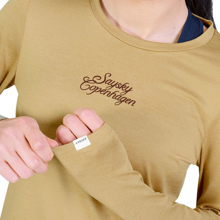 Saysky | Couture Pace Long Sleeve | Dames | Beige