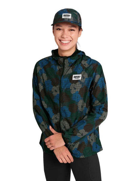 Saysky | Flower Pace Jacket | Blue AOP | Dames