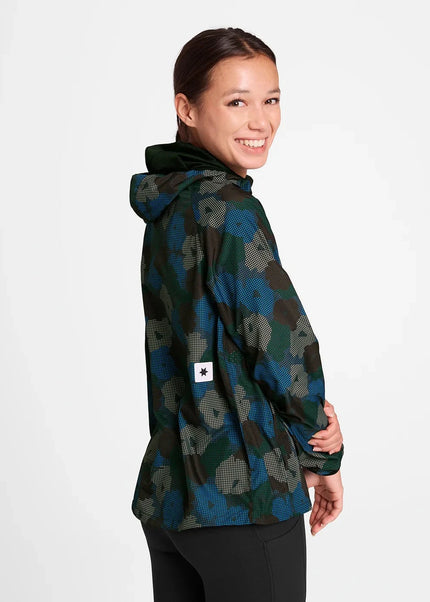 Saysky | Flower Pace Jacket | Blue AOP | Dames