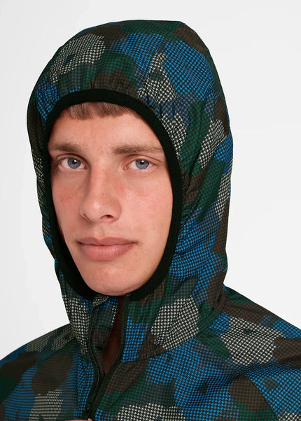 Saysky | Flower Pace Jacket | Blue AOP | Heren