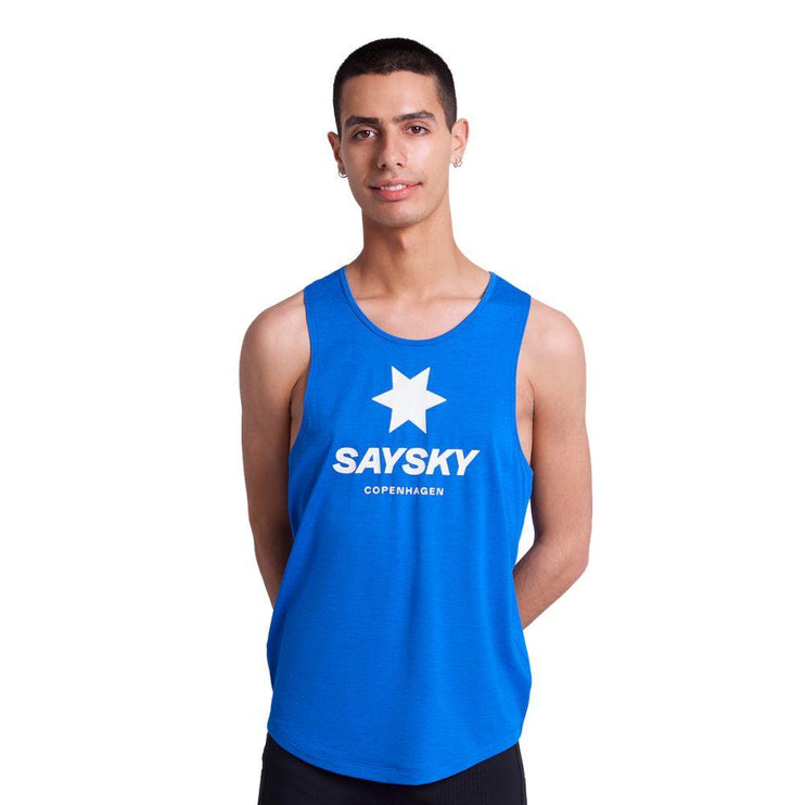 Saysky | Logo Combat Pro Singlet | Heren | Blue