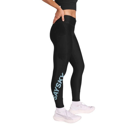 Saysky | Logo Motion+ Long Tights | Dames | Black