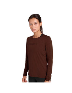 Saysky | Logo Pace Long Sleeve | Dames | Red