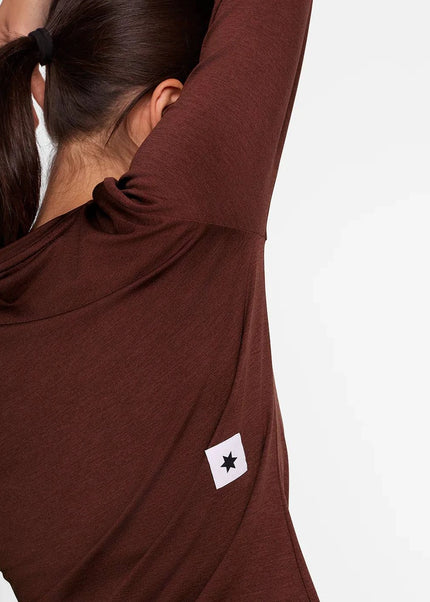 Saysky | Logo Pace Long Sleeve | Dames | Red