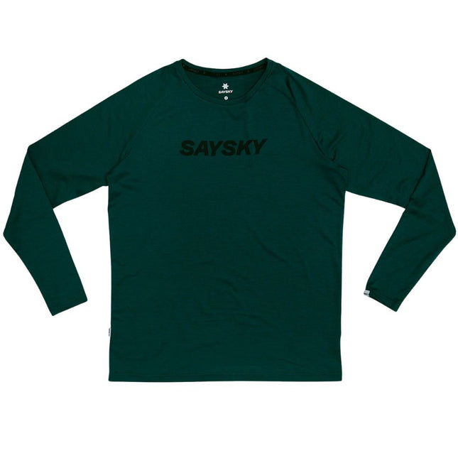Saysky | Logo Pace Long Sleeve | Heren | Green