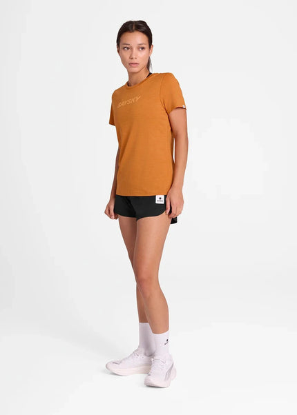 Saysky | Logo Pace T-Shirt | Dames | Orange