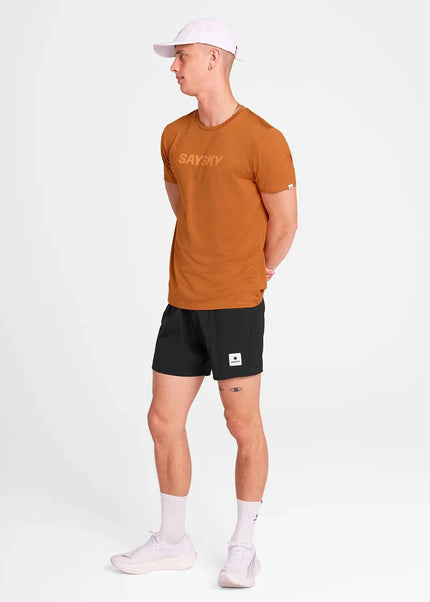 Saysky | Logo Pace T-Shirt | Heren | Orange