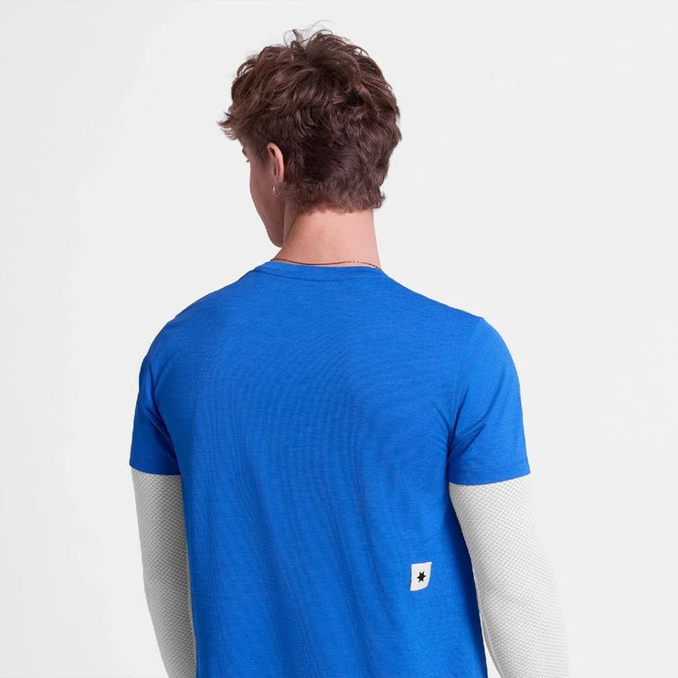 Saysky | Logo Combat Pro T-Shirt | Blue | Heren