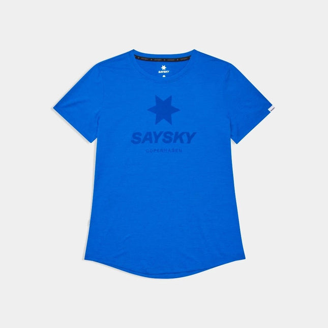 Saysky | Logo Combat Pro T-Shirt | Dames | Blue