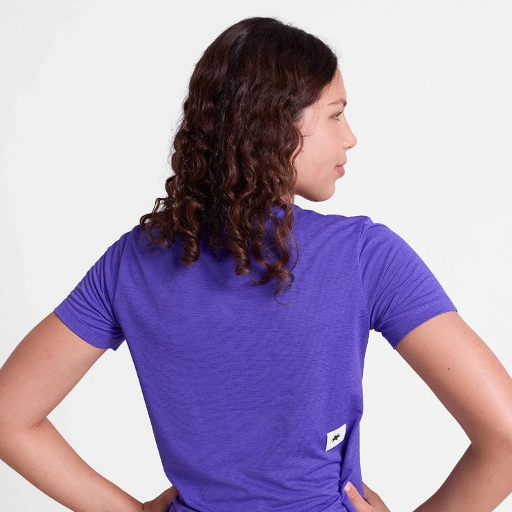 Saysky | Logo Combat Pro T-Shirt | Dames | Purple