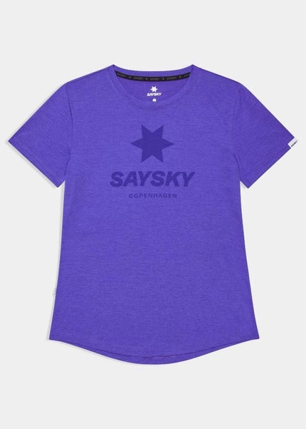 Saysky | Logo Combat Pro T-Shirt | Dames | Purple