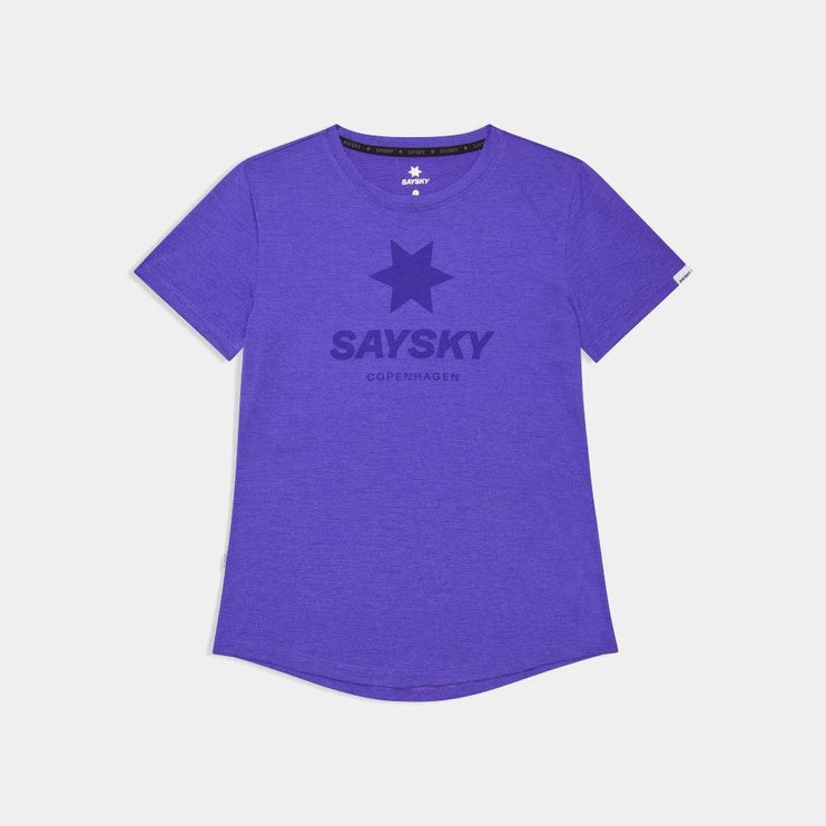 Saysky | Logo Combat Pro T-Shirt | Dames | Purple