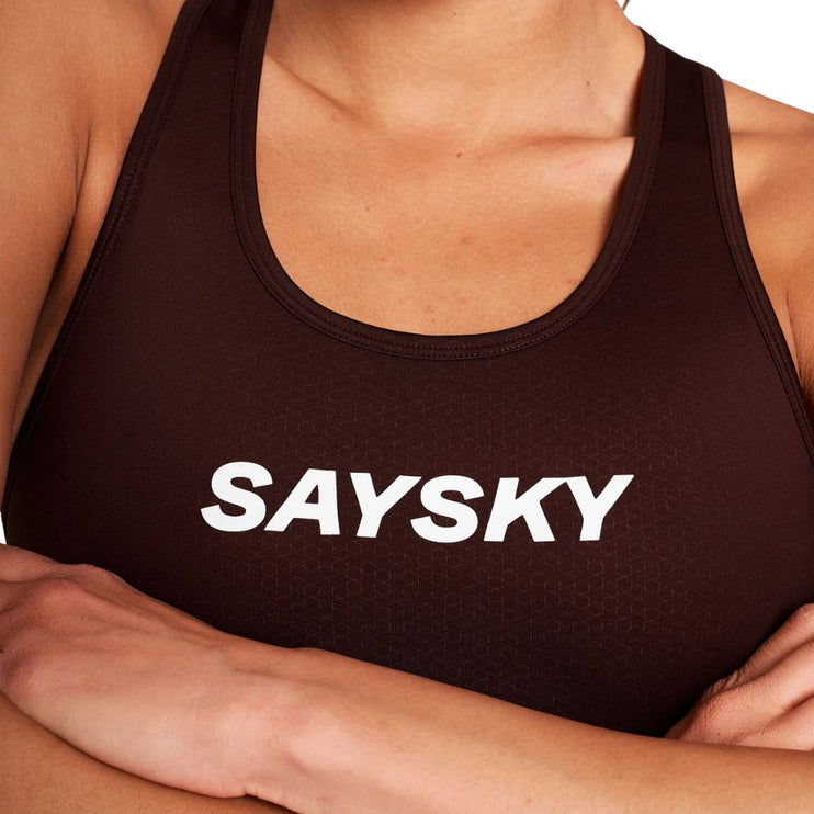 Saysky | Logo Combat Sports Bra | Dames | Red