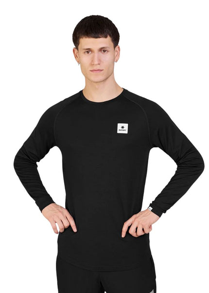 Saysky | Merino Base 165 Long Sleeve | Men's | Black