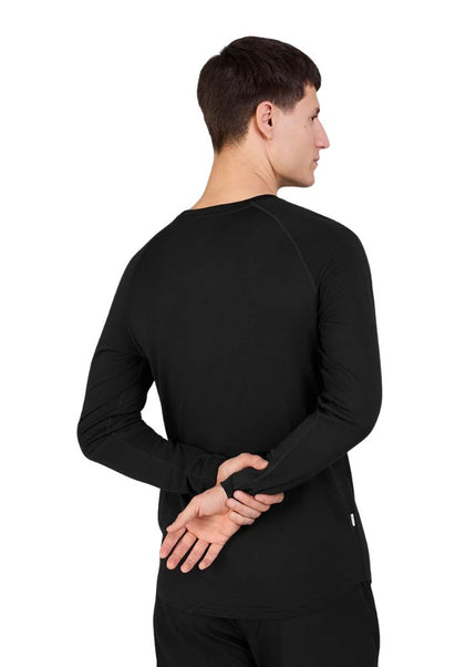 Saysky | Merino Base 165 Long Sleeve | Men's | Black