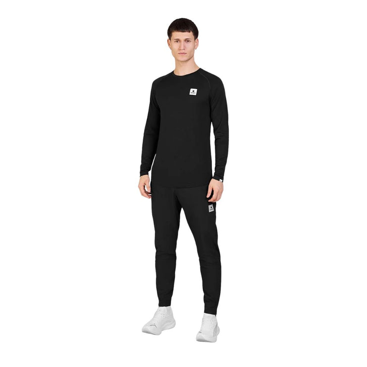 Saysky | Merino Base 165 Long Sleeve | Heren | Black