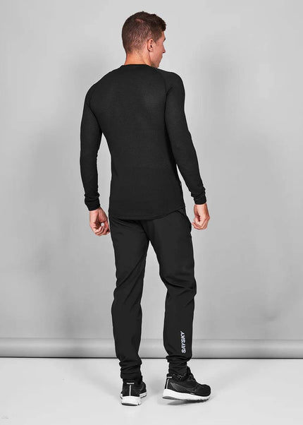 Saysky | Mesh Base Layer Long Sleeve | Unisex | Black