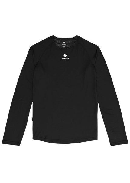Saysky | Mesh Base Layer Long Sleeve | Unisex | Black