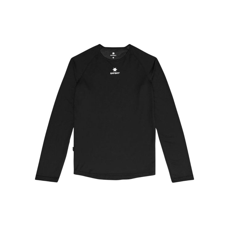 Saysky | Mesh Base Layer Long Sleeve | Unisex | Black