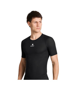 Saysky | Mesh Base Layer T-Shirt | Unisex | Black