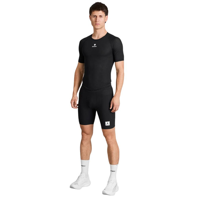 Saysky | Mesh Base Layer T-Shirt | Unisex | Black
