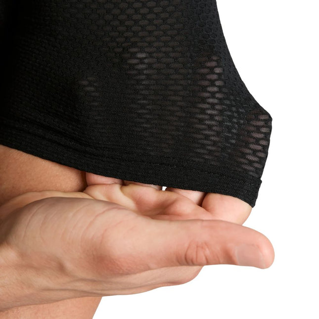 Saysky | Mesh Base Layer T-Shirt | Unisex | Black