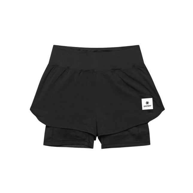 Saysky | Pace 2-in-1 Shorts 3'' | Dames | Black