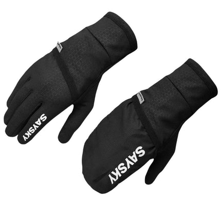 Saysky | Pace Gloves Mittens | Black