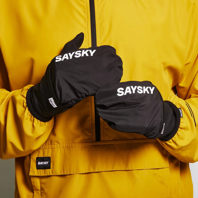 Saysky | Pace Gloves Mittens | Black