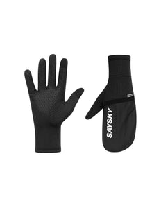 Saysky | Pace Gloves Mittens | Black