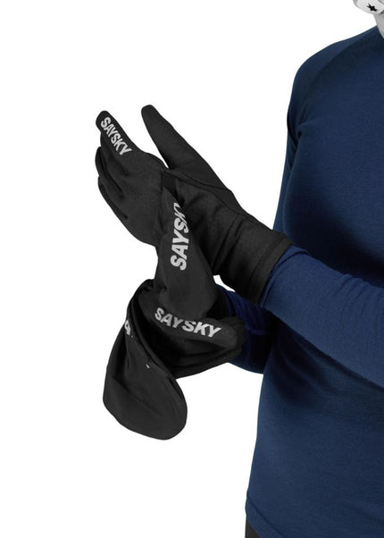 Saysky | Pace Handschuhe Fäustlinge | Schwarz