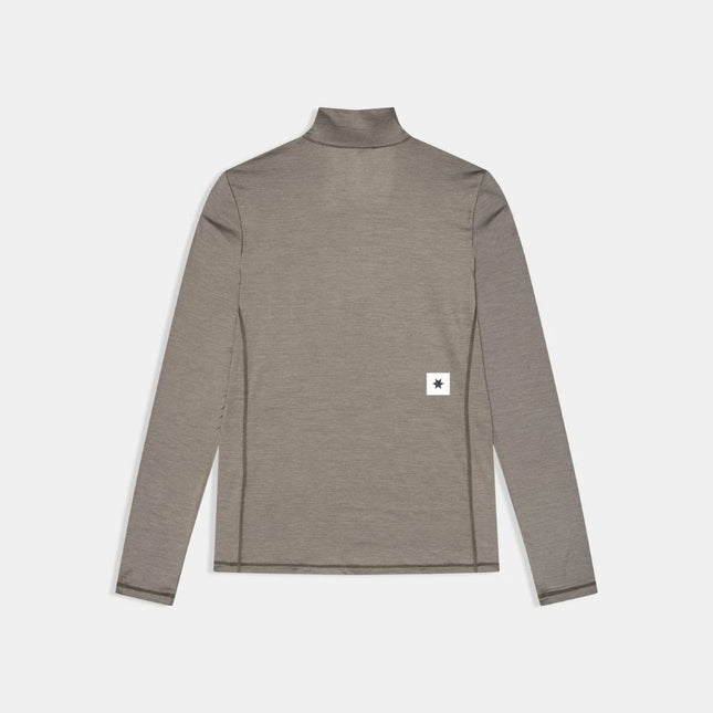 Saysky | Pace Half Zip Long Sleeve | Damen | Taupe
