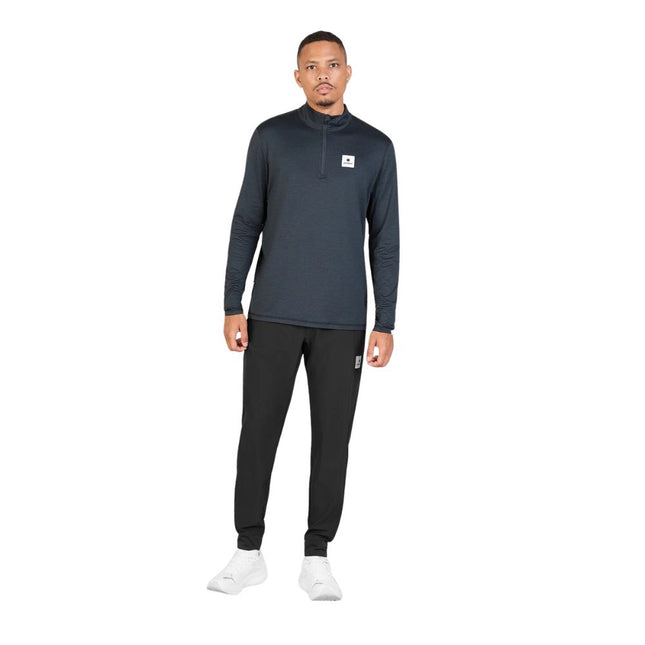 Saysky | Pace Half Zip Long Sleeve | Herren | Schwarz